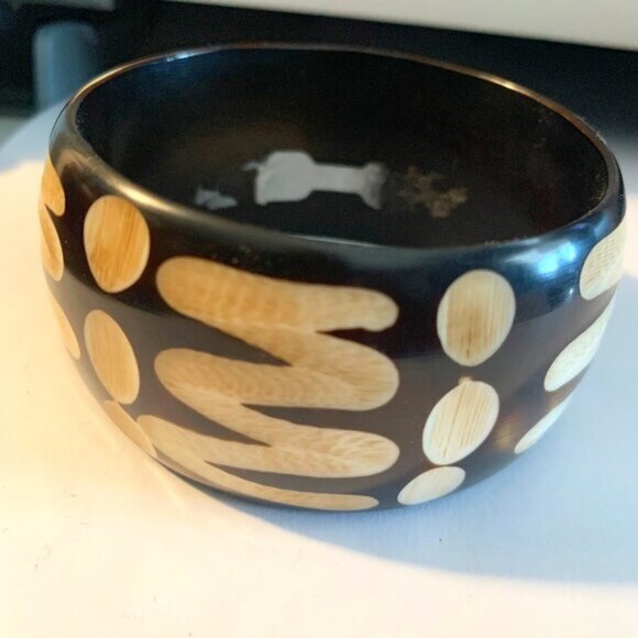 VINTAGE DESIGN PATTERN BANGLE SIZE 2.5&quot;, - Picture 1 of 4